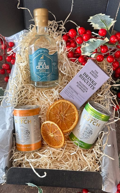 Alternative view of Luxury Scottish Gin and Tonic Hamper - 20cl Sea Glass Gin