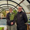 Shane our distiller & Alison our head gardener